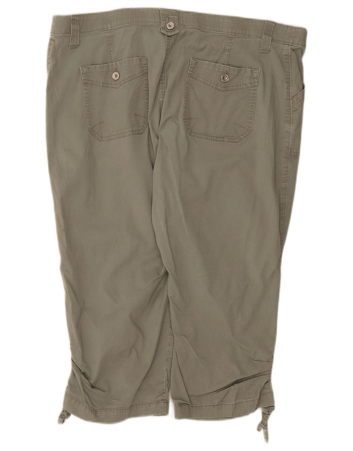 Lee Γυναικείο Παντελόνι Capri W40 L19 Γκρι βαμβακερό
