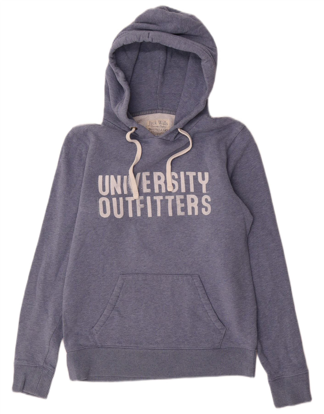 JACK WILLS Γυναικείο Hoodie Jumper UK 12 Medium Navy Blue