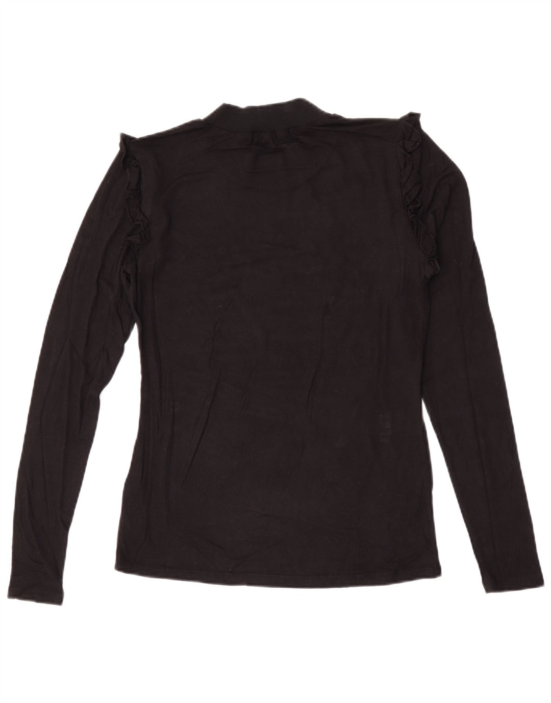 Guess Γυναικείο τοπ μακρυμάνικο UK 10 Small Black Viscose