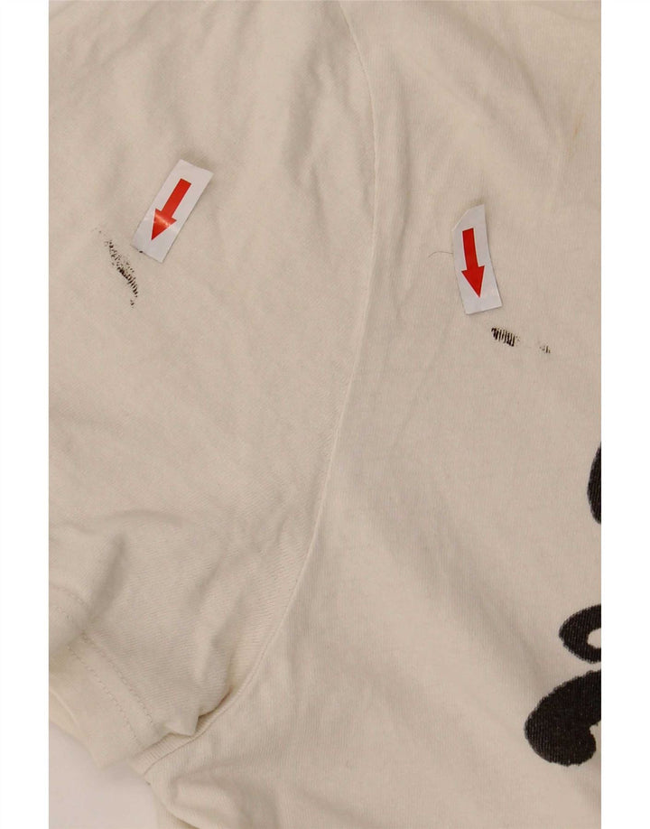 Ανδρικό μπλουζάκι Levi's Standard Fit Graphic Μπλουζάκι από μεσαίο λευκό βαμβάκι