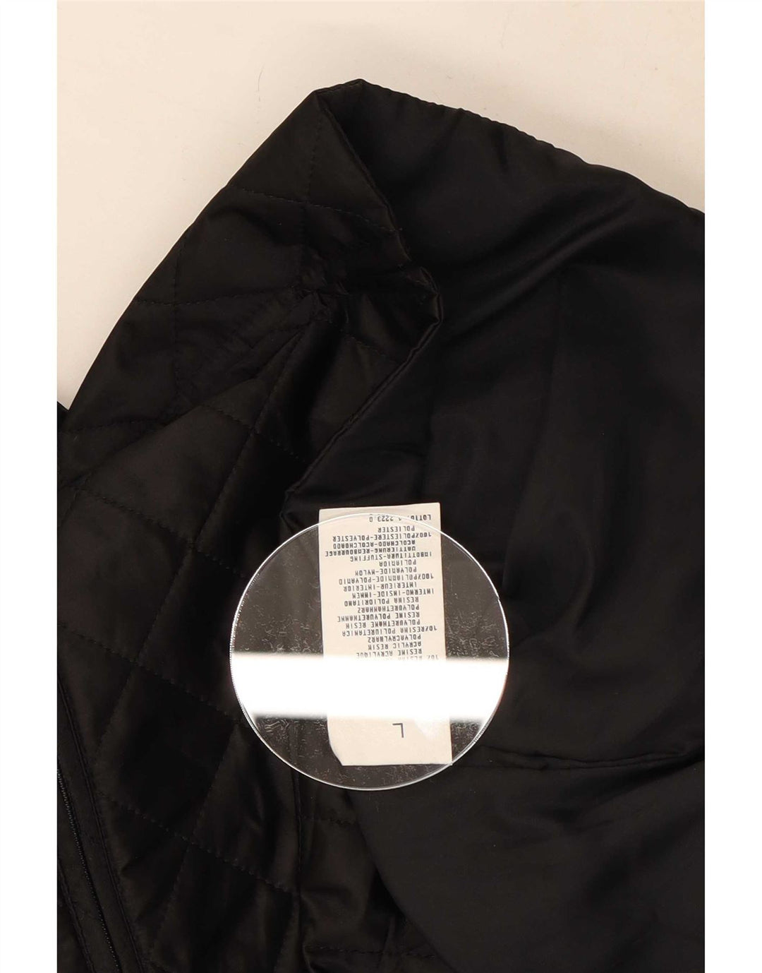 Benetton Γυναικεία καπιτονέ Gilet UK 16 Large Black Polyamide