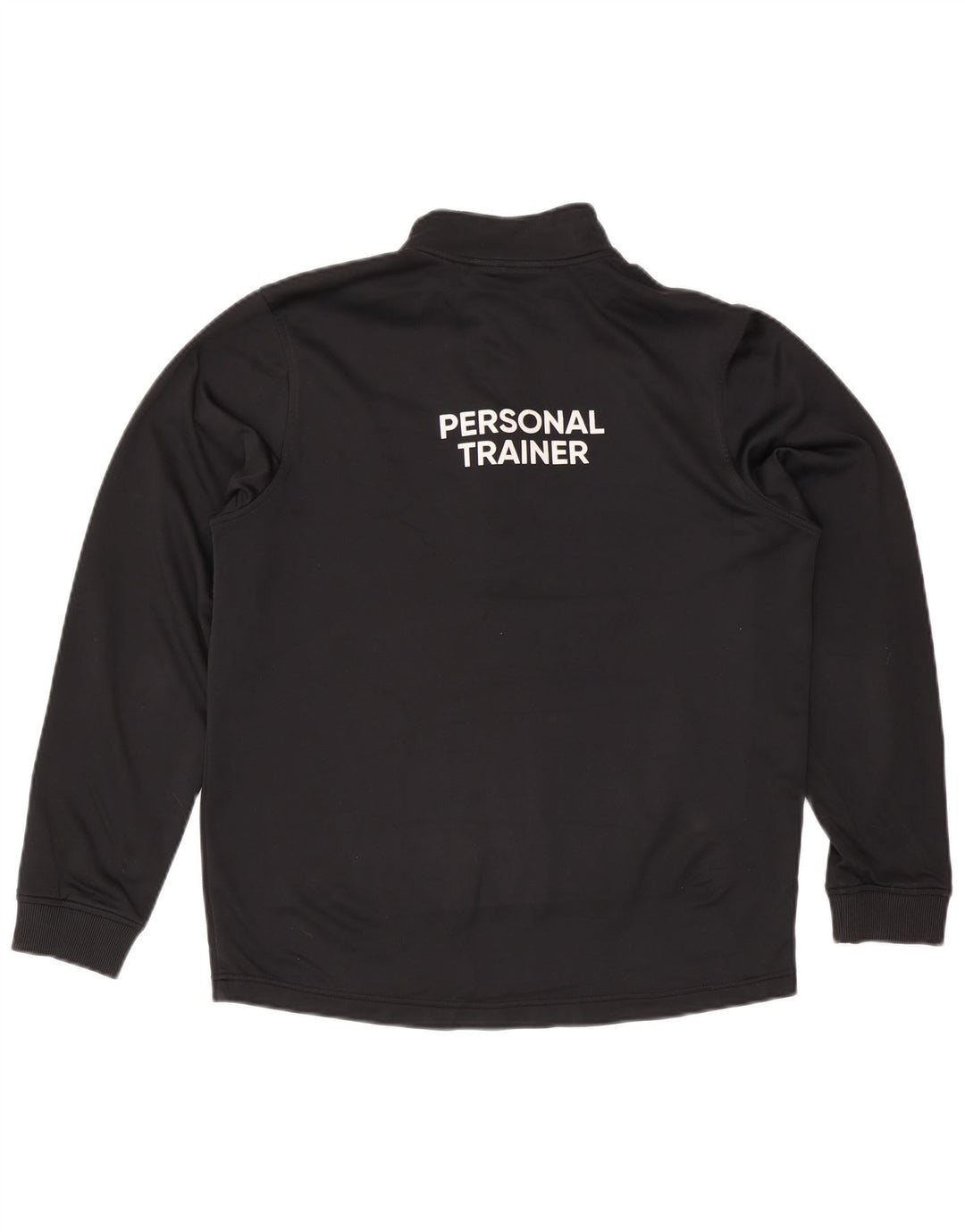 Ανδρική μπλούζα Under Armour Cold Gear με γραφικό φερμουάρ, μεσαίο μαύρο