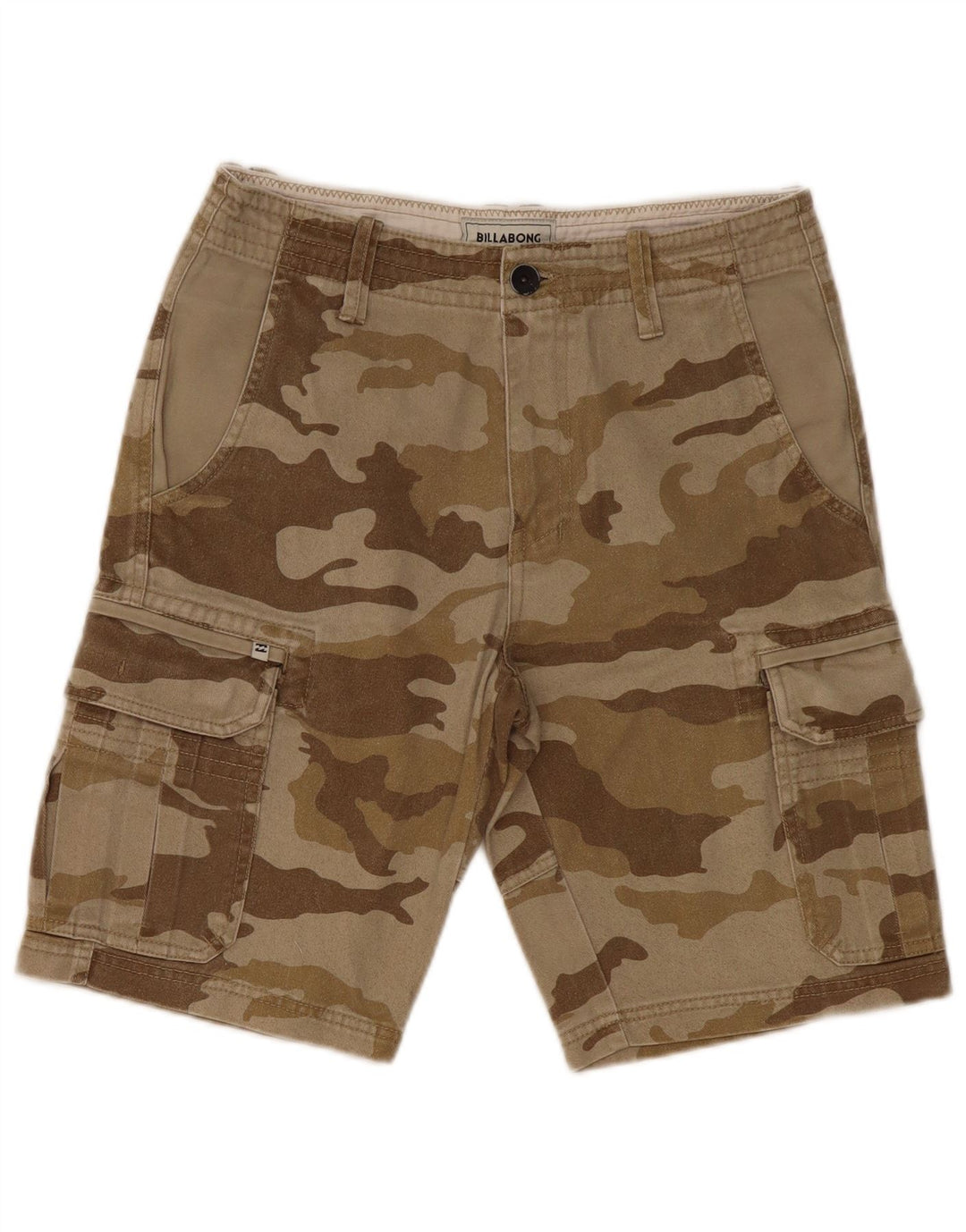 Ανδρικό σορτς Cargo Billabong W28 Βαμβακερό μεσαίο χακί καμουφλάζ
