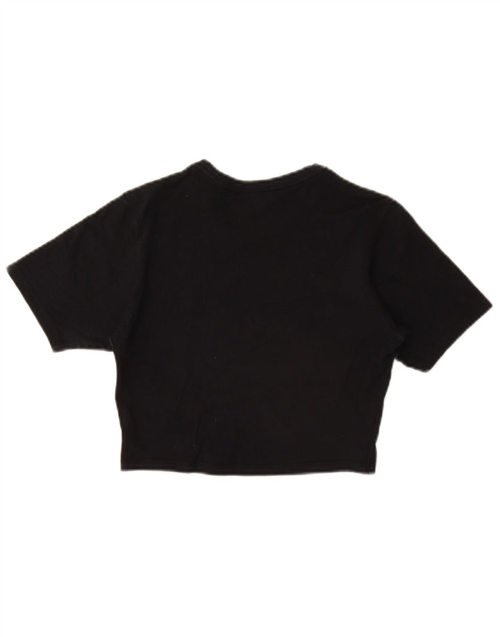 Γυναικείο μπλουζάκι Nike Crop Top UK 8 Small Black