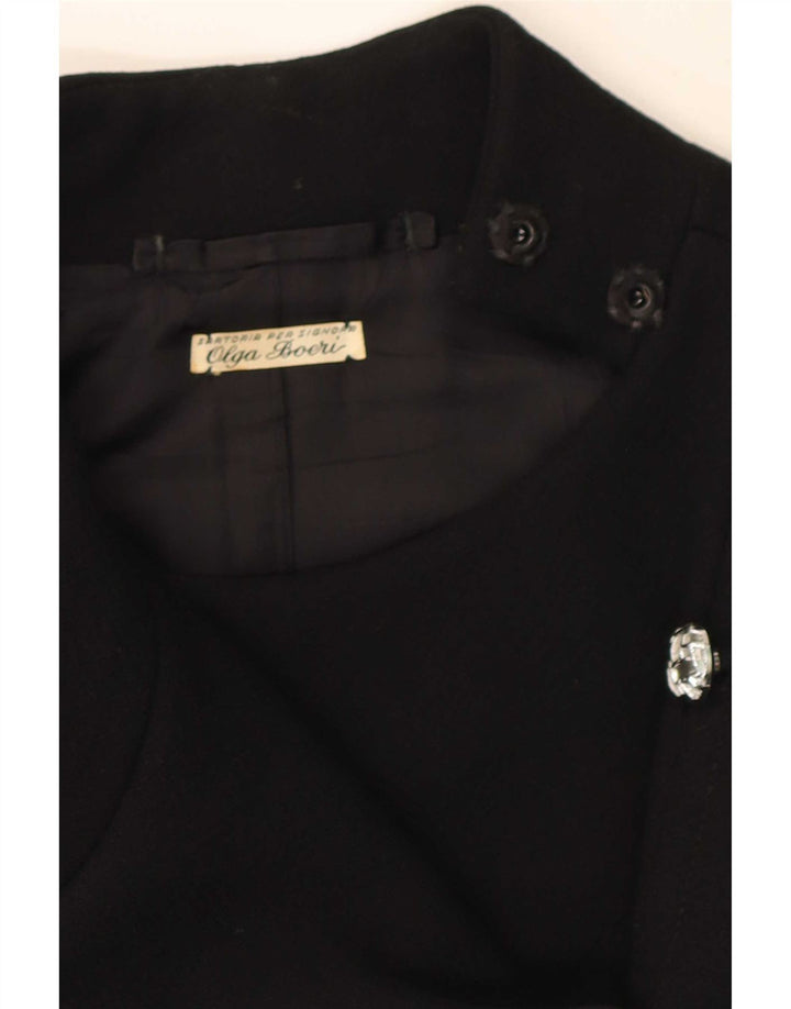 Vintage Γυναικείο Πανωφόρι UK 10 Small Black