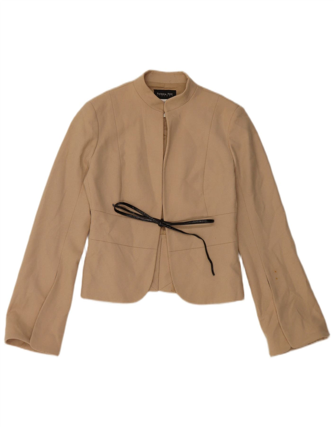 PATRIZIA PEPE Γυναικείο Μπουφάν IT 40 Μπεζ Μαλλί