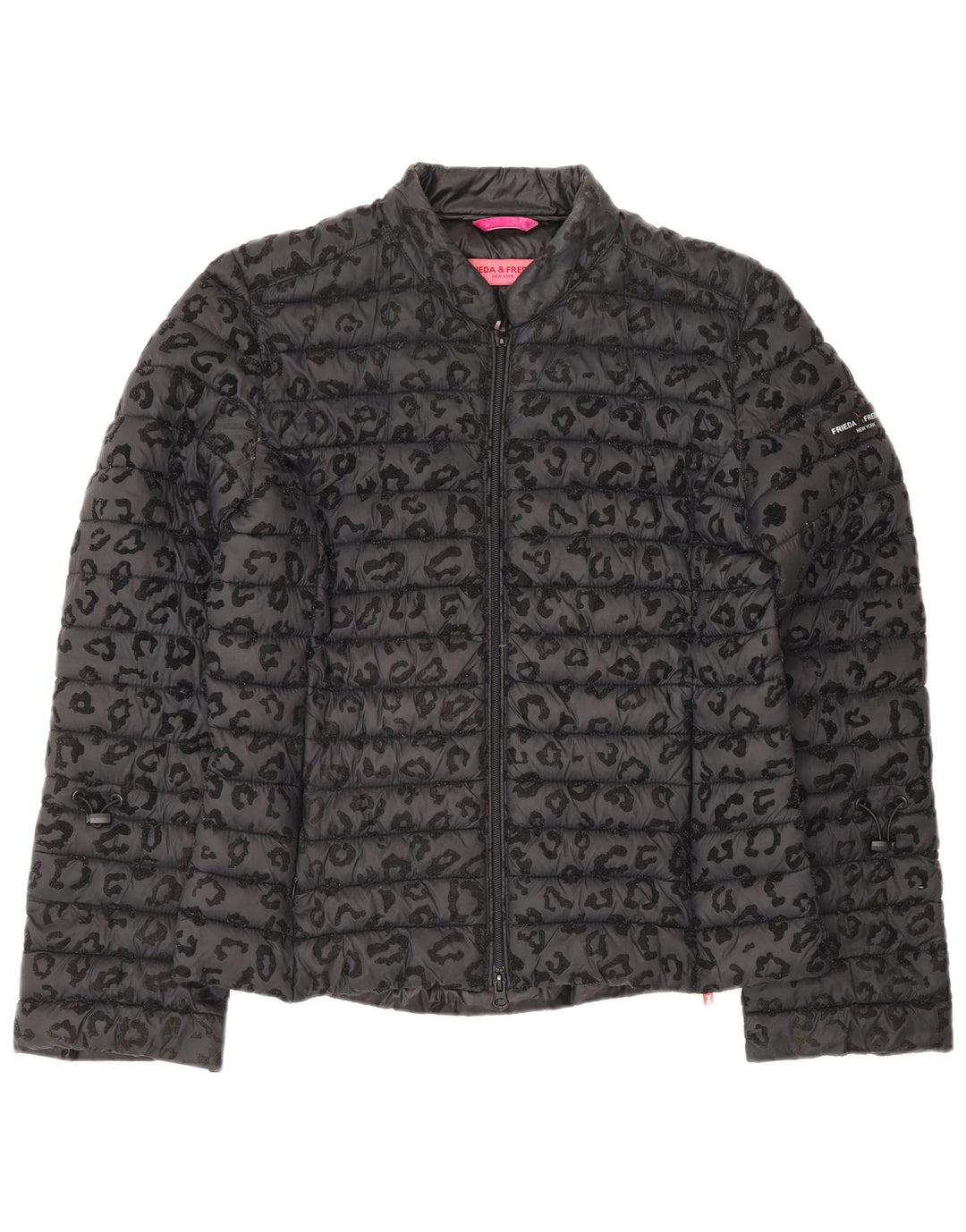 FRIEDA & FREDDIES Γυναικείο μπουφάν EU 40 με γκρι στάμπα ζώων
