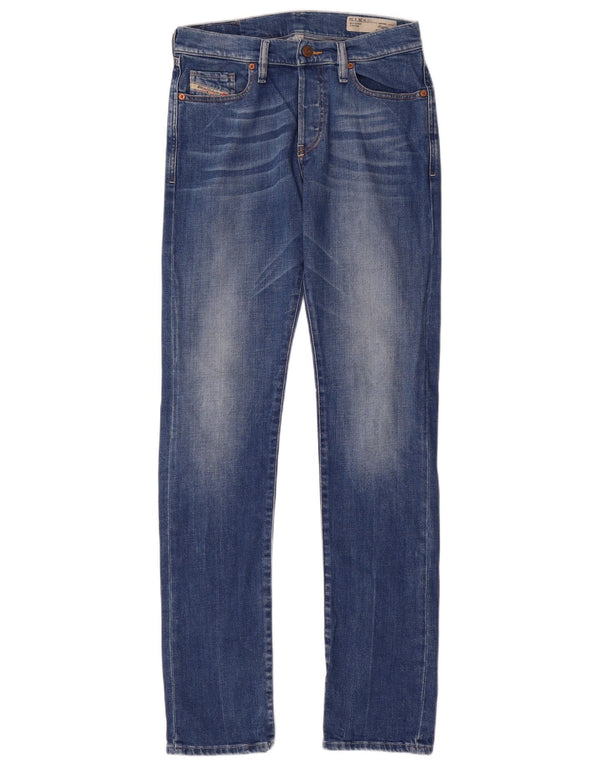 Diesel Womens Boyfriend Relaxed Fit Slim Jeans W26 L34 Blue Cotton