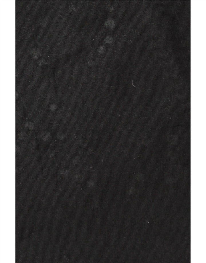 Ανδρικό γραφικό τοπ μακρυμάνικο Puma μαύρο