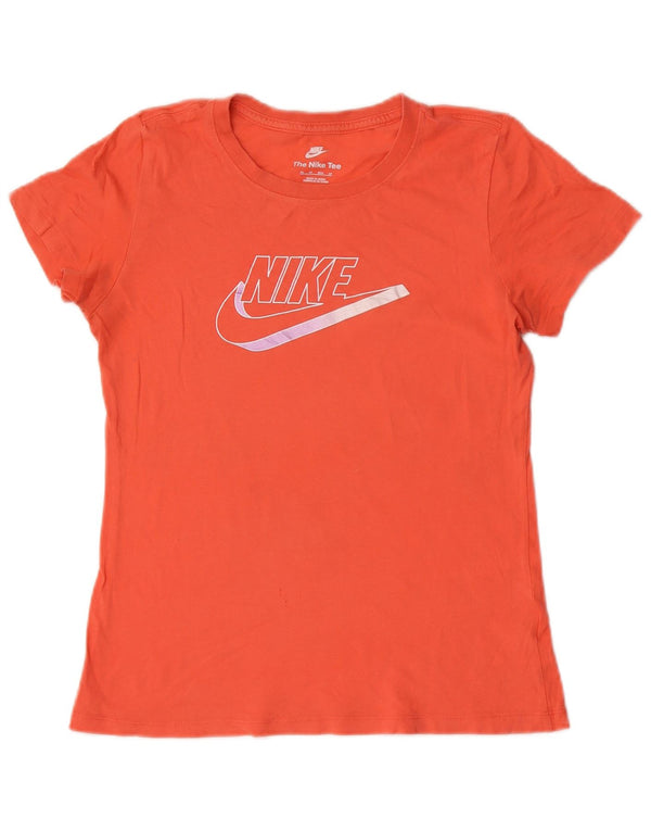 Γυναικείο γραφικό μπλουζάκι Nike Top UK 6 XS Orange