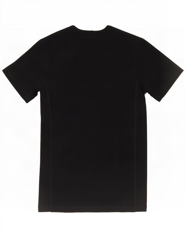 Ανδρικό T-Shirt Puma Τοπ μεσαίο μαύρο βαμβακερό