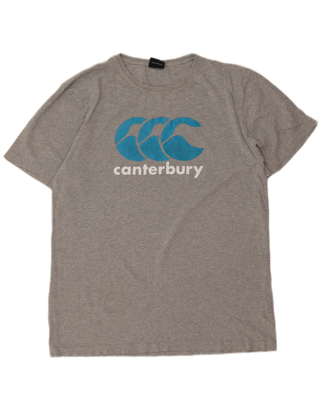 Ανδρικό γραφικό T-Shirt Canterbury Top XL Γκρι