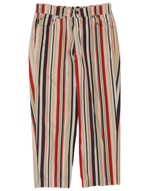 ANGELS Γυναικείο Cropped Jeans EU 38 Medium W28 L25 Πολύχρωμο ριγέ