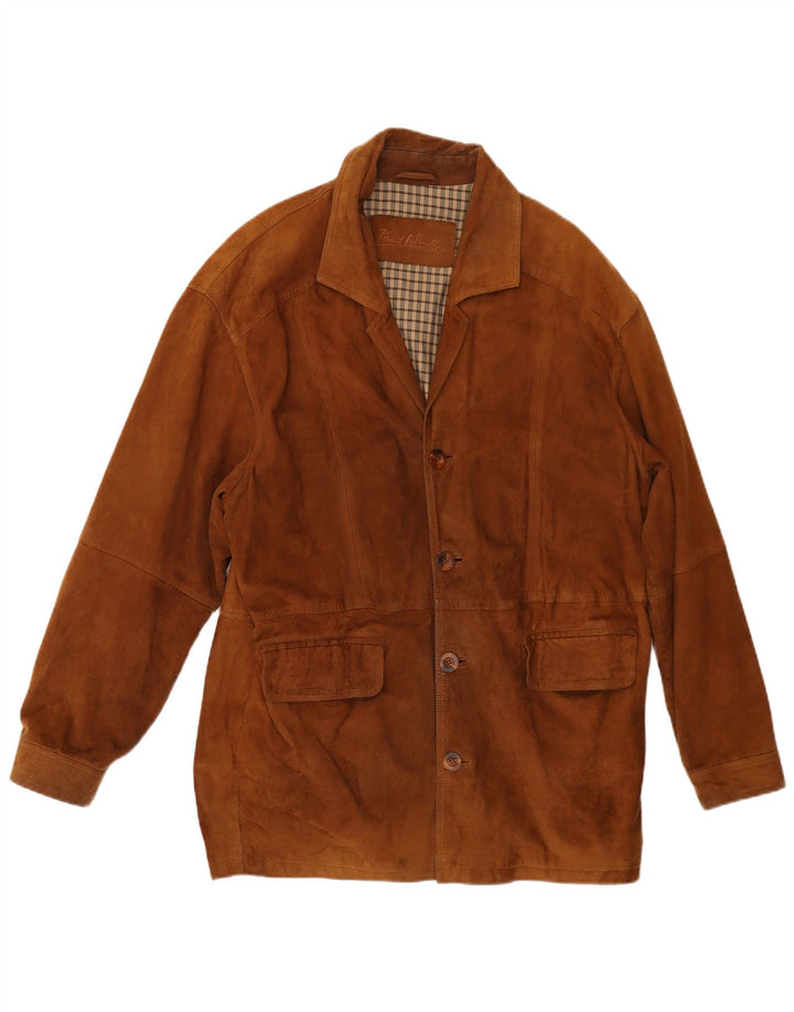 PAUL SMITH Ανδρικό Suede Jacket IT 50 Large Brown Δερμάτινο