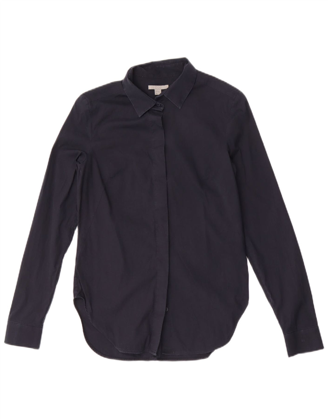 Cos Γυναικείο πουκάμισο EU 34 XS Navy Blue Cotton