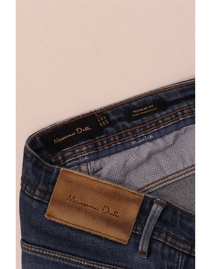 Ανδρικό τζιν ίσιο Massimo Dutti κανονική εφαρμογή EU 40 Medium W31 L30 Blue