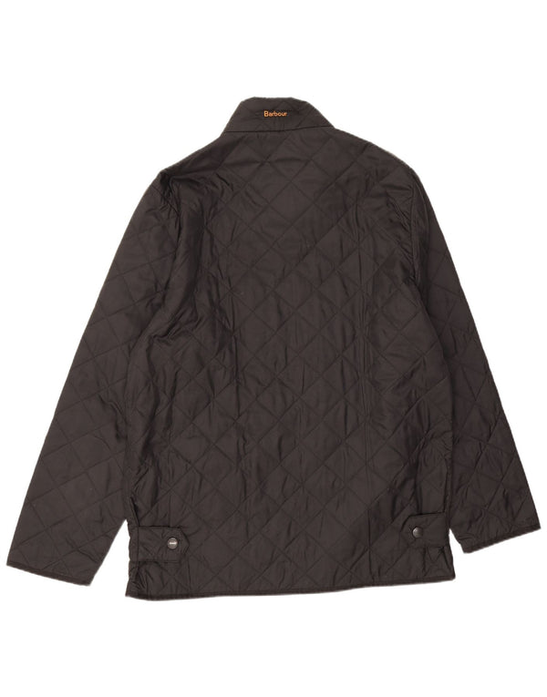 Ανδρικό καπιτονέ μπουφάν Barbour UK 38 Medium Black Polyamide