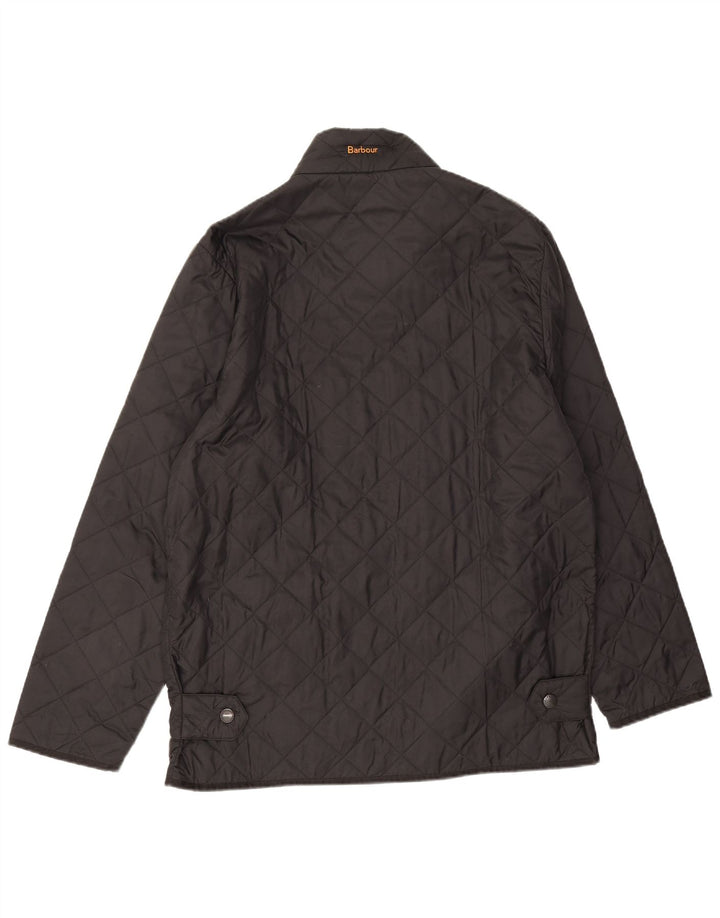 Ανδρικό καπιτονέ μπουφάν Barbour UK 38 Medium Black Polyamide