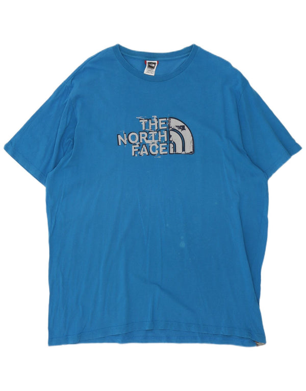 Ανδρικό γραφικό T-Shirt North Face Top XL Blue