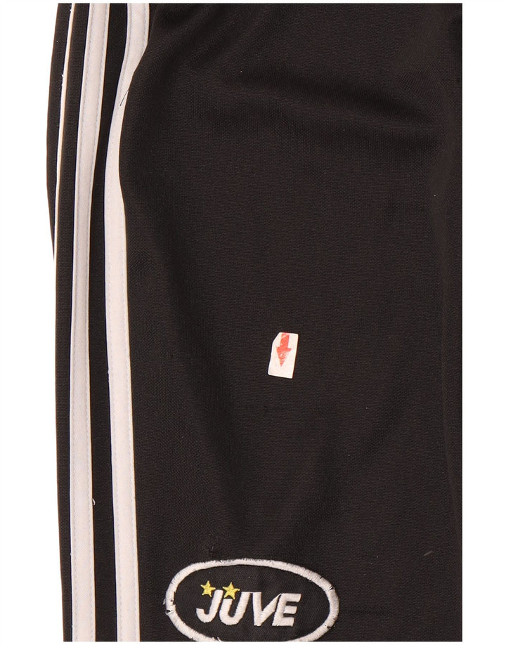 Παντελόνι αθλητικής φόρμας Adidas γραφικό Juventus Μικρό μαύρο πολυεστέρα