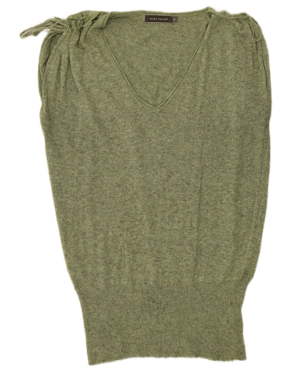 MINT VELVET Γυναικείο γιλέκο μεγάλου μεγέθους Longline Tank Top 10 Small Green