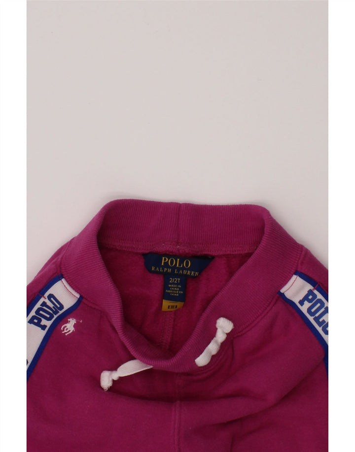 POLO RALPH LAUREN Baby Girls Graphic αθλητική φόρμα παντελόνι 18-24 μηνών ροζ