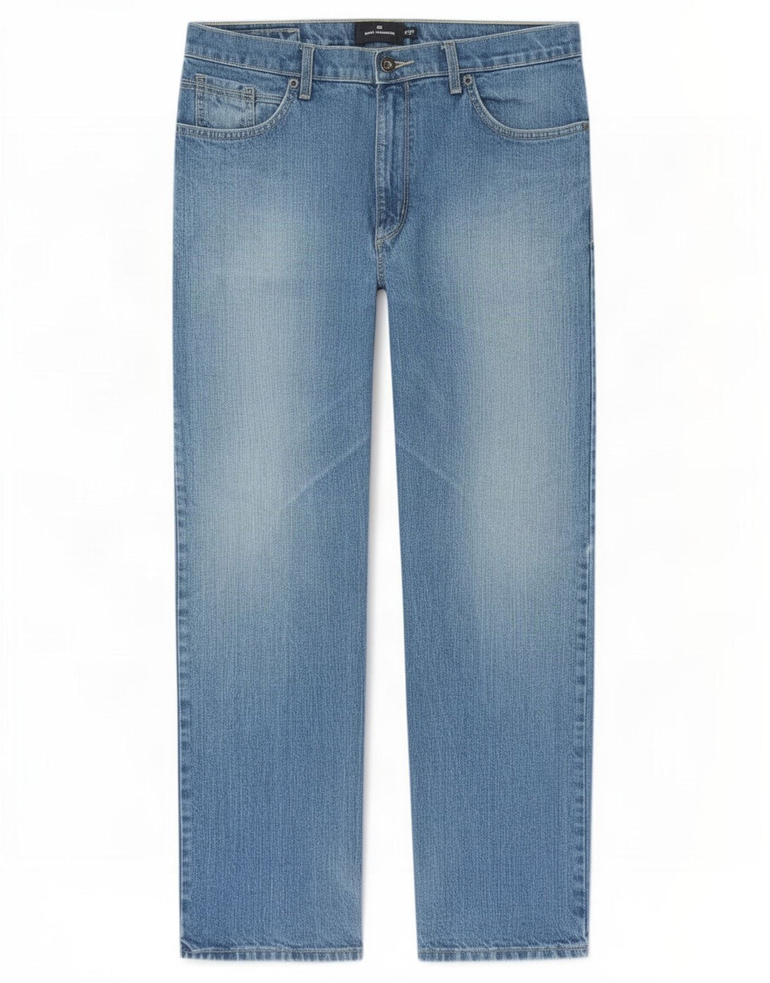 Marks & Spencer Ανδρικό Τζιν Μπλε Harbor Straight W34 L31 Βαμβακερό