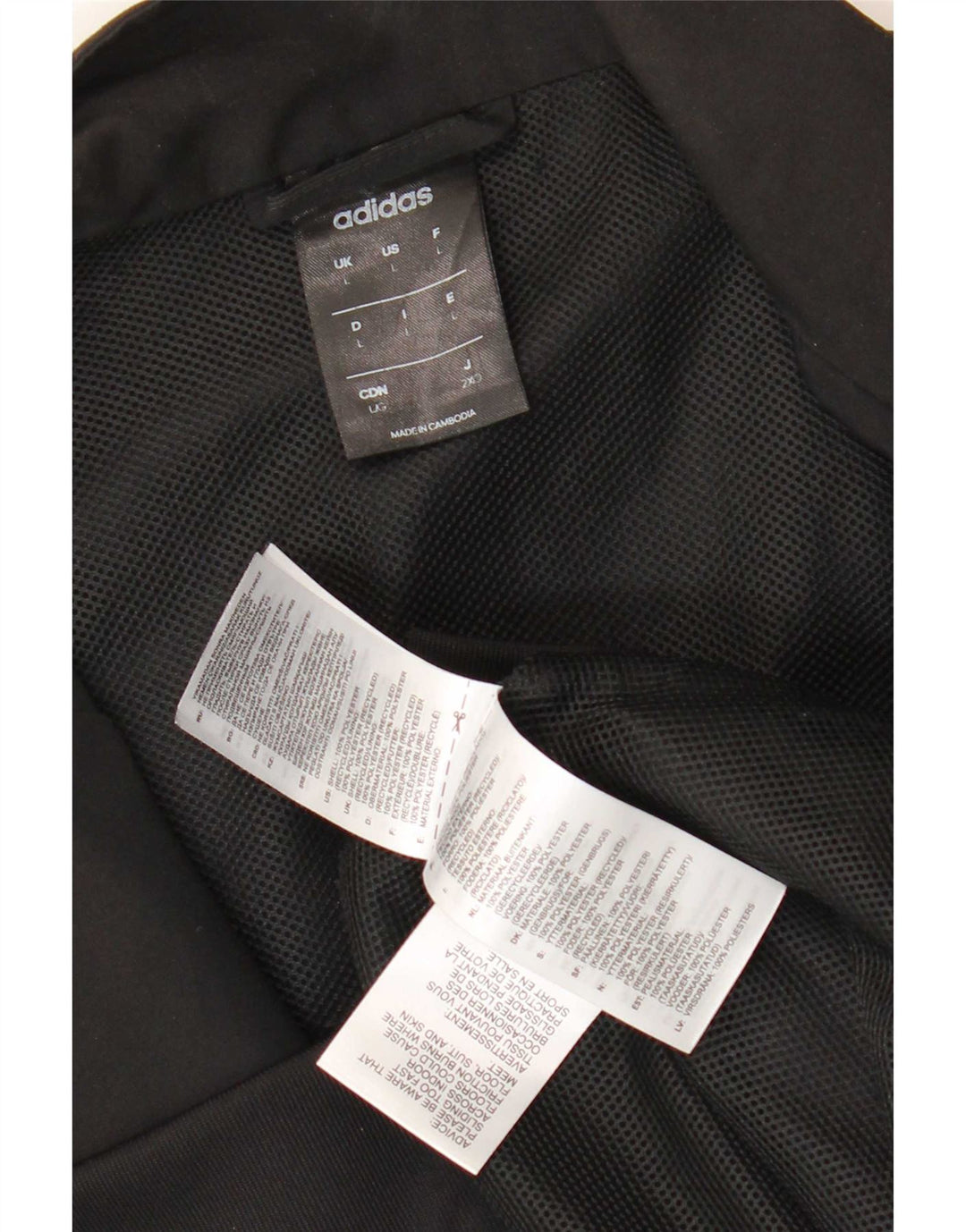 Ανδρική φόρμα Adidas Climalite Top Jacket Μαύρο Πολυεστέρας
