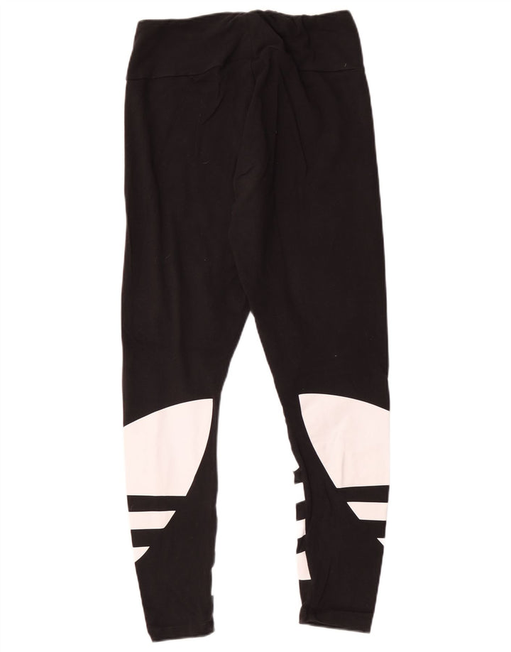 Γυναικεία γραφικά κολάν Adidas UK 12 Medium Black