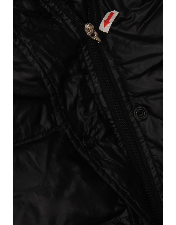 Asics Γυναικείο παλτό UK 14 Medium Black Nylon