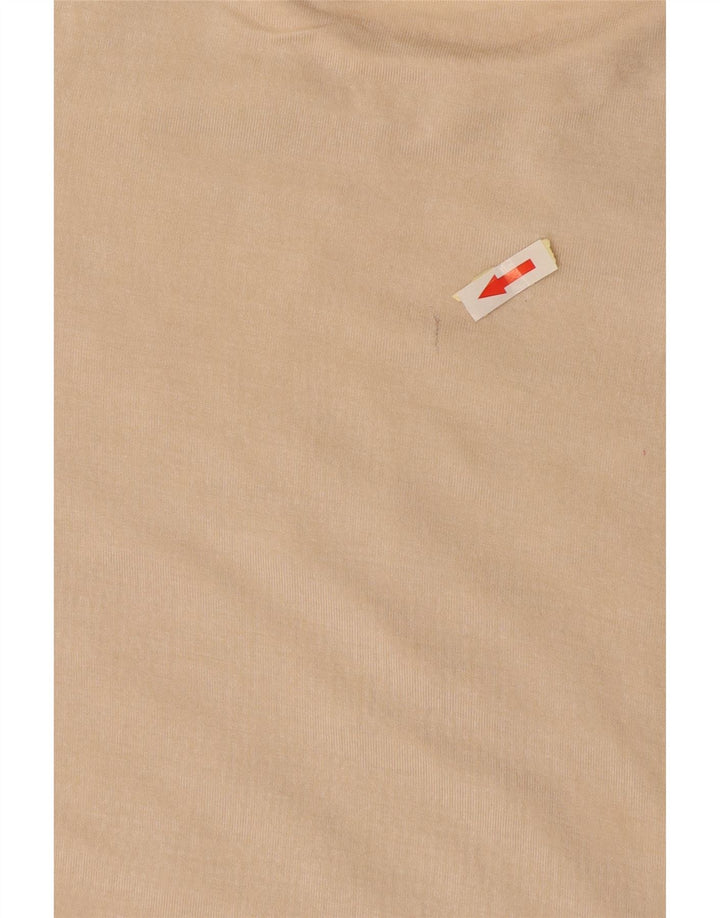 Guess Γυναικεία μπλούζα με παγιέτα Top UK 10 Small Beige