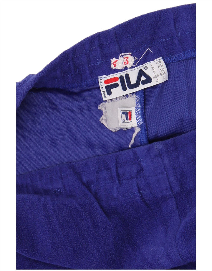 Ανδρική φόρμα Fleece FILA Παντελόνι IT 48 Medium Blue