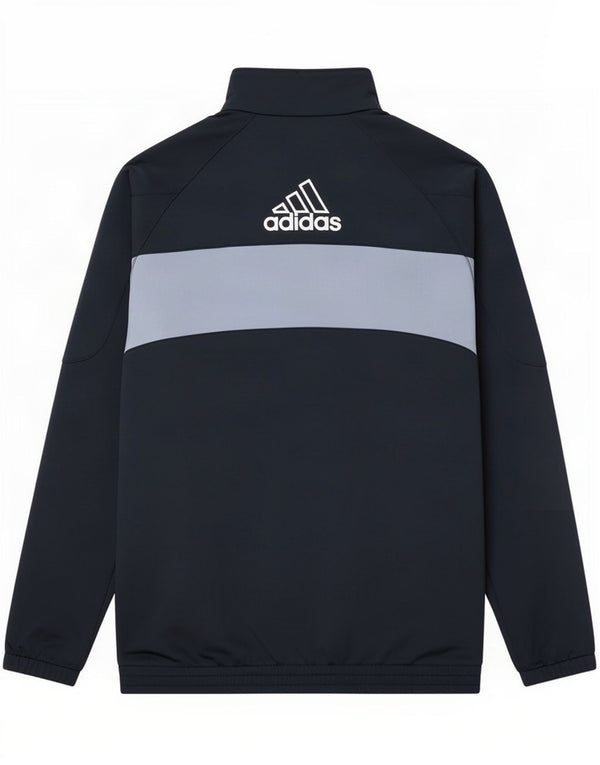 Ανδρική φόρμα γυμναστικής Adidas Top Jacket UK 48/50 XL Navy Blue Colorblock
