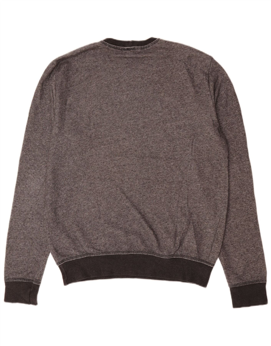 Ανδρικό γραφικό φούτερ Benetton Jumper 2XL Γκρι βαμβακερό