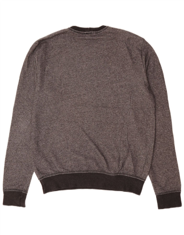 Ανδρικό γραφικό φούτερ Benetton Jumper 2XL Γκρι βαμβακερό