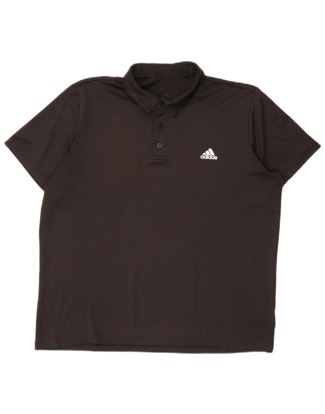Ανδρικό πουκάμισο Adidas Climalite Polo XL Μαύρο πολυεστέρα