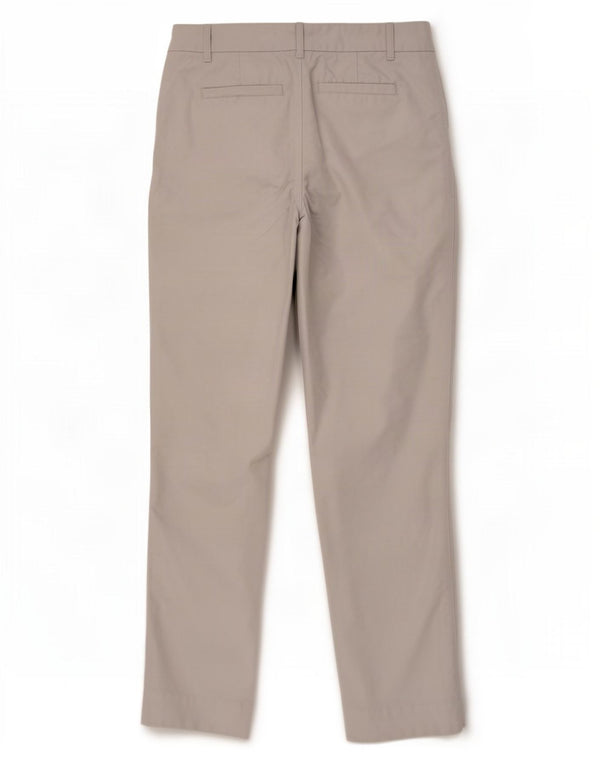 Marks & Spencer Γυναικείο λεπτό παντελόνι Chino UK 10 Small W29 L29 Γκρι βαμβακερό