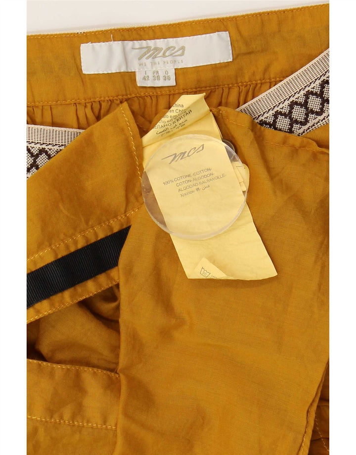 Marlboro Classics Γυναικείο Crop Cami Top EU 38 Μεσαίο κίτρινο γεωμετρικό βαμβάκι