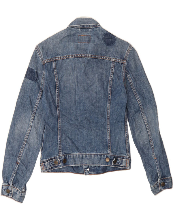 LEVI'S Girls Denim Jacket 10-11 Years Small  Blue Cotton