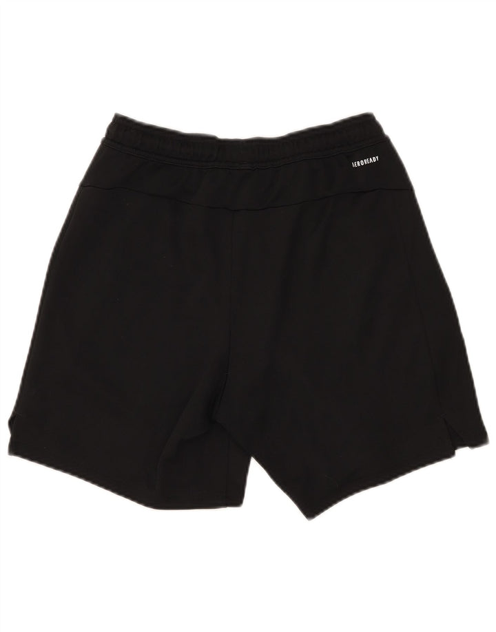 Ανδρικό αθλητικό σορτς Adidas Aeroready Regular Fit Μικρό μαύρο πολυεστέρα