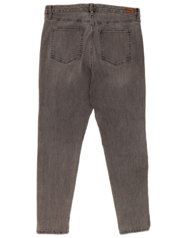 Ralph Lauren Γυναικείο Slim Jeans US 12 Large W30 L26 Γκρι βαμβακερό