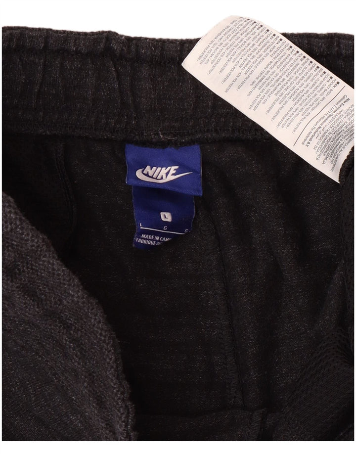 Ανδρικό αθλητικό σορτς Nike μεγάλο γκρι βαμβακερό