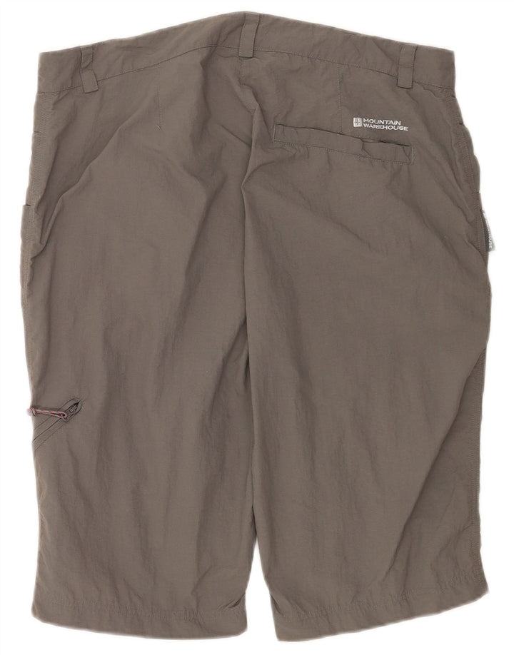 Mountain Warehouse Γυναικείο Σορτς Cargo UK 14 Large W34 Grey Nylon