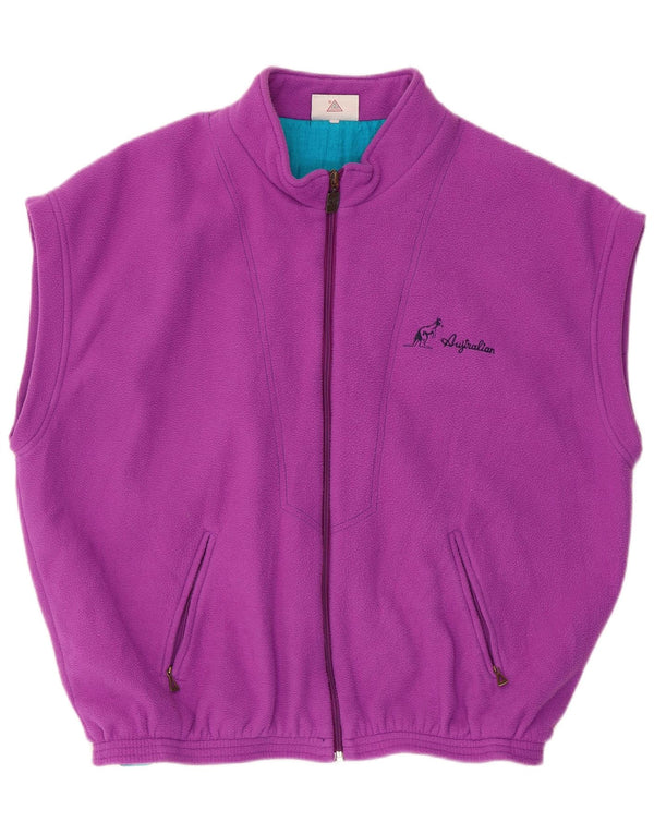 AUSTRALIAN L'ALPINA Ανδρικό Fleece Gilet IT 54 2XL Μωβ