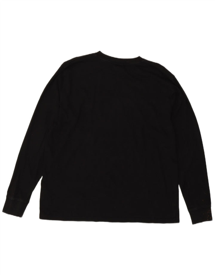 Γυναικεία γραφική φούτερ Fila Jumper UK 12 Medium Black Colourblock