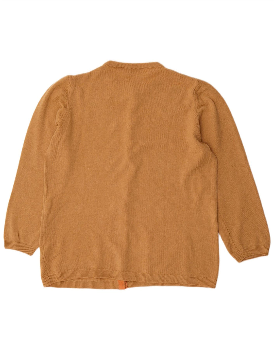 Marks & Spencer Γυναικεία ζακέτα πουλόβερ UK 20 2XL μπεζ μαλλί