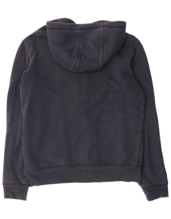 Timberland Mens Regular Fit Zip Hoodie Sweater Medium Navy Blue Cotton