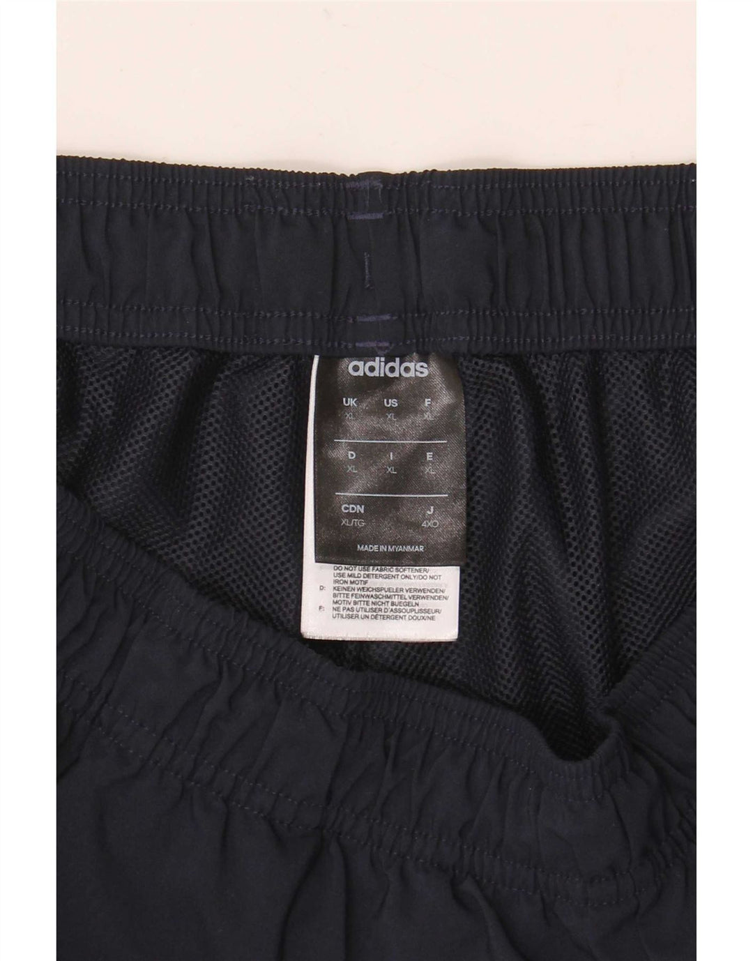 Ανδρικό αθλητικό σορτς Adidas XL Navy Blue Polyester