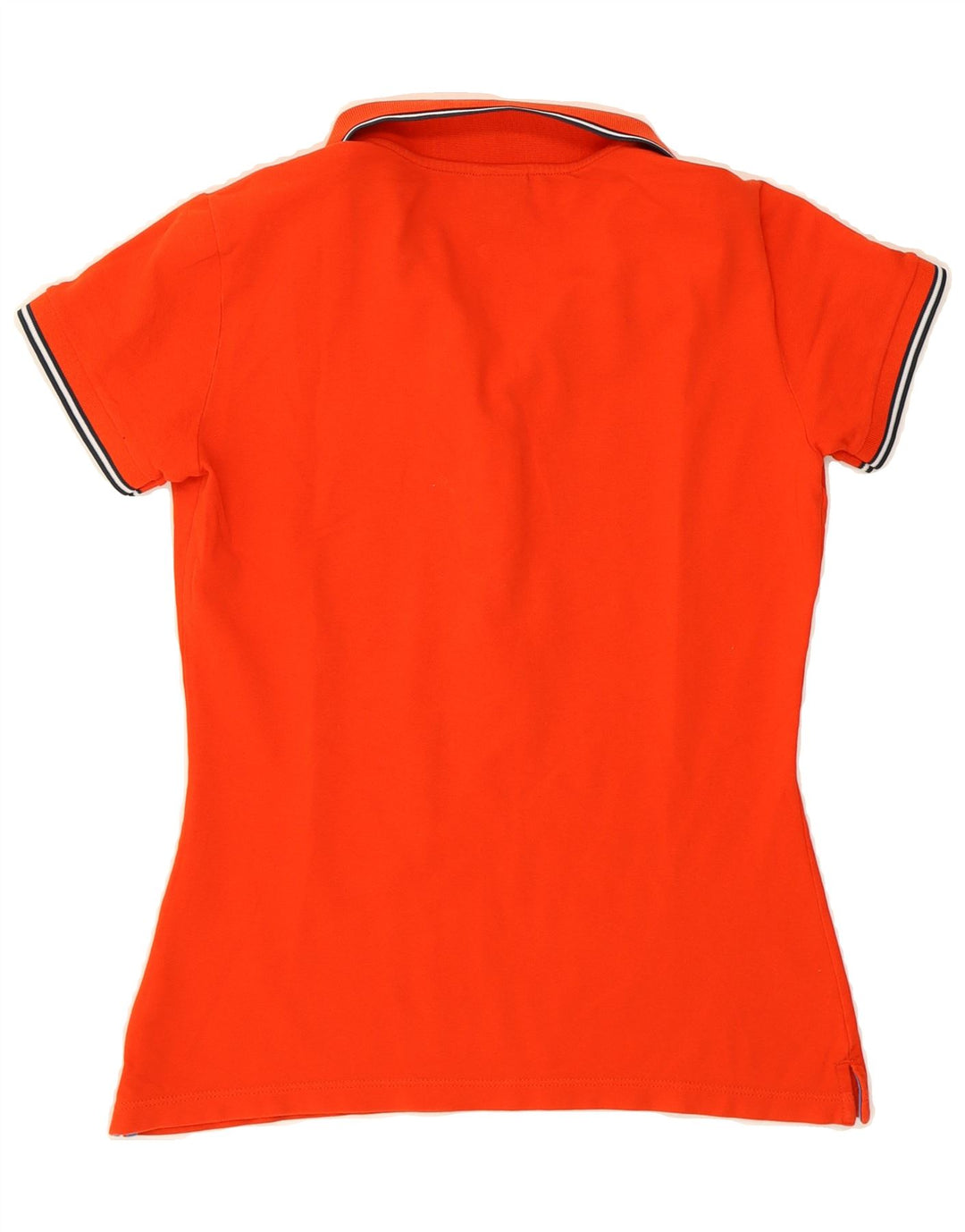 NORTH SAILS Womens Polo Shirt UK 10 Small Orange Vintage North Sails and Second-Hand North Sails from Messina Hembry 