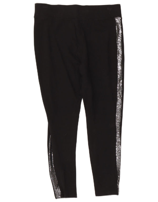 Marks & Spencer Γυναικείο Skinny Cropped Παντελόνι UK 14 Large W32 L24 Black